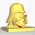 Mô hình tượng Darth Vader Sliced độc đáo cho fan Star Wars - Thumbnail 2