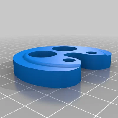 Tấm đệm lắp đặt vòi nước phòng tắm - Phụ kiện in 3D hữu ích