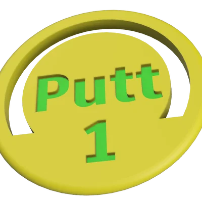 Golf Marker gắn dây giày - Phụ kiện Golf 3D độc đáo cho Golfer