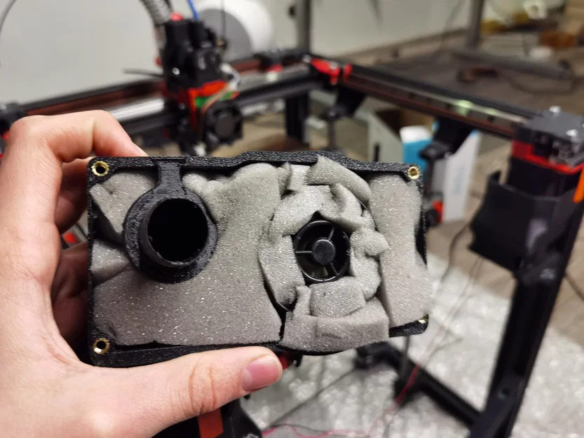Bộ khung gắn quạt turbine WS7040 cho máy in 3D Voron - Image 5