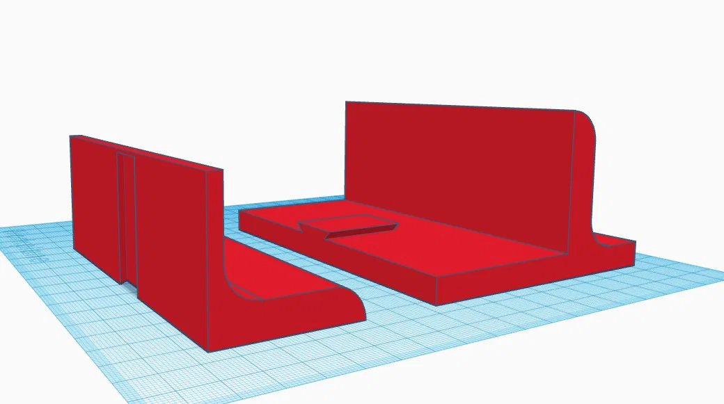 Giá đỡ laptop có thể điều chỉnh kích thước in 3D gọn gàng - Image 1