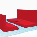 Giá đỡ laptop có thể điều chỉnh kích thước in 3D gọn gàng - Thumbnail 1