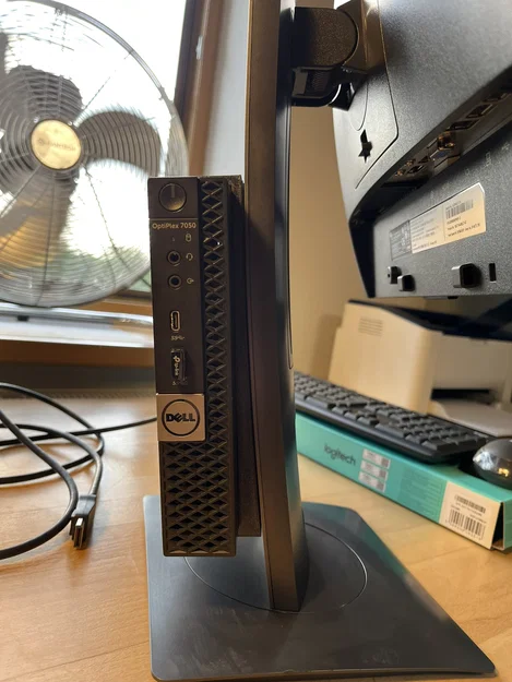 Giá treo máy tính Dell Optiplex Micro lên màn hình HP Z22n - Image 3