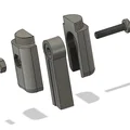 Adapter mic boom: JBL Quantum Stream gắn lên cần đèn bàn - Thumbnail 2