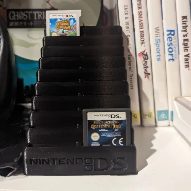 Kệ đựng băng Nintendo DS dạng tầng kèm logo - Image 1