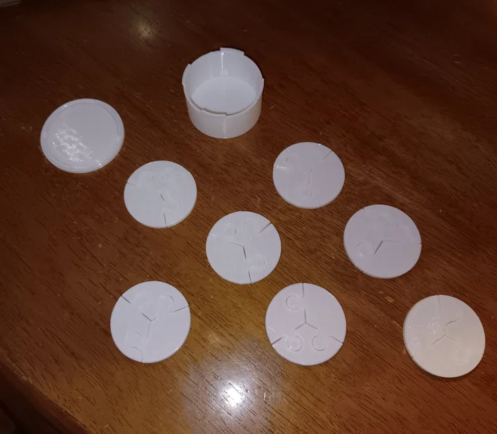 Hũ vặn khóa (twist-lock) cho disk puzzle - Image 2