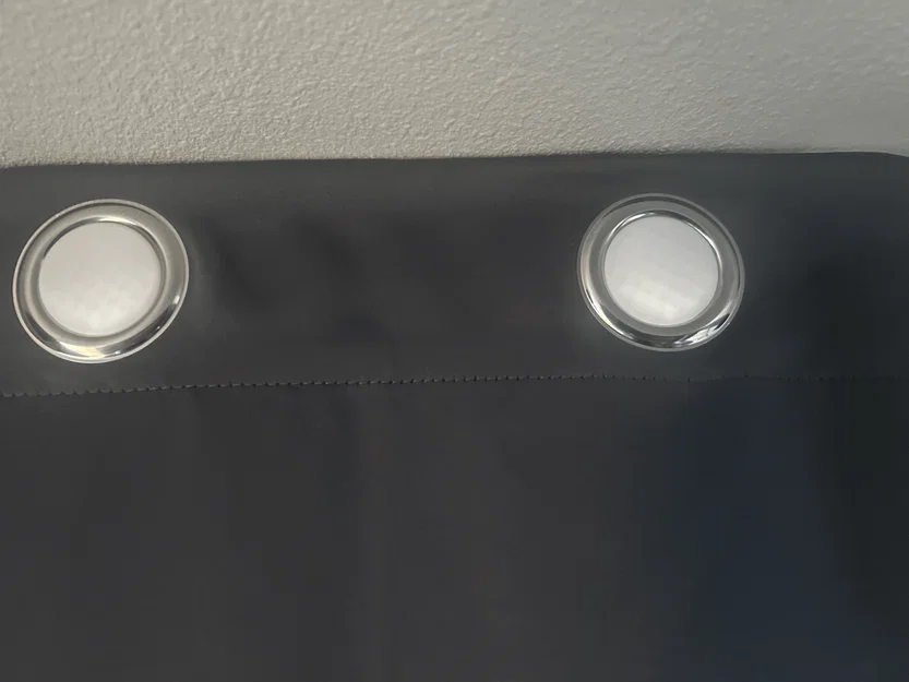 Móc treo rèm Curtain Wall snap fit 50mm - Image 2