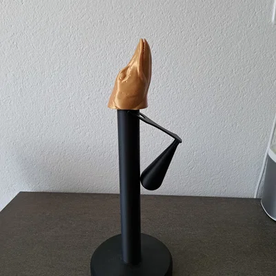 Giá để cuộn giấy lau bếp (Paper towel holder) nhiều đầu vặn
