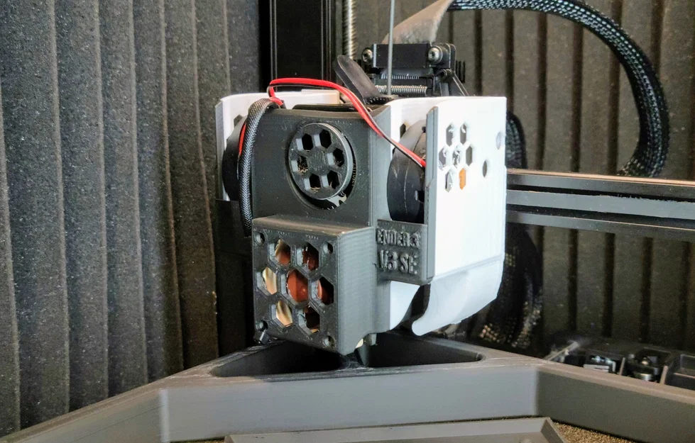 Giá đỡ quạt (Fan Mount) cho máy in 3D Ender 3 V3 SE - Image 1