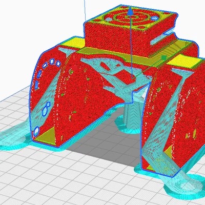 Giá đỡ quạt (Fan Mount) cho máy in 3D Ender 3 V3 SE
