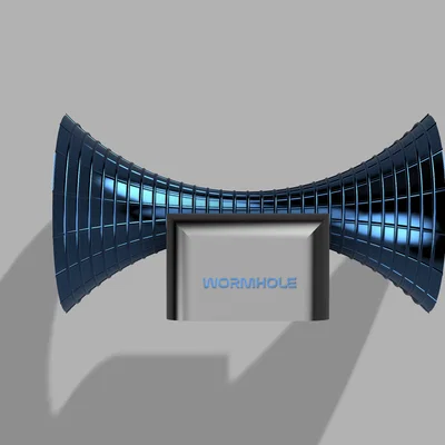 Mô hình 3D Wormhole - Trực quan hóa đường hầm không gian độc đáo
