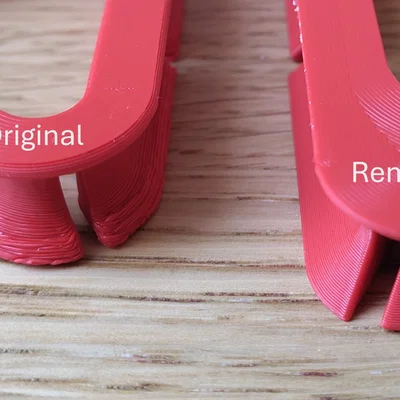 Kệ treo tai nghe dễ in hơn (Easier to print Ear Phone Organizer)