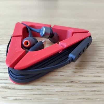 Kệ treo tai nghe dễ in hơn (Easier to print Ear Phone Organizer)