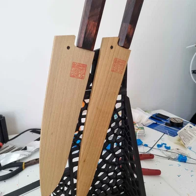 Giá/đế giữ dao cho dao bếp Nhật (Knife Holder for japanese cooking knives)