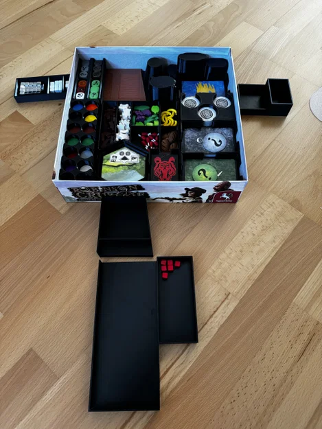 Phần mở rộng cất dọc cho Robinson Crusoe Organizer (2nd edtion) / Insert - Image 1
