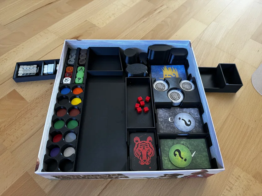 Phần mở rộng cất dọc cho Robinson Crusoe Organizer (2nd edtion) / Insert - Image 2