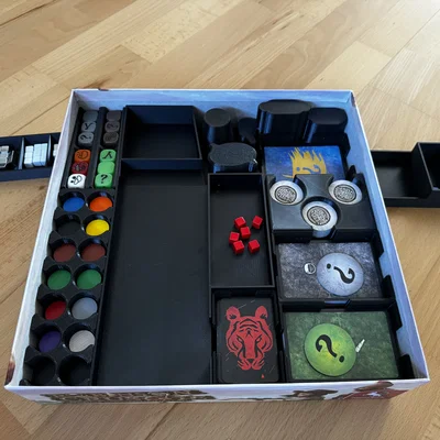 Phần mở rộng cất dọc cho Robinson Crusoe Organizer (2nd edtion) / Insert