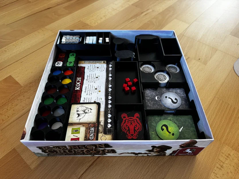 Phần mở rộng cất dọc cho Robinson Crusoe Organizer (2nd edtion) / Insert - Image 3