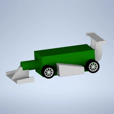 Bottle Racecar – Trang trí chai thành xe đua