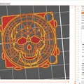 Nắp đậy quạt tản nhiệt họa tiết đầu lâu cho Prusa MK4 - Thumbnail 3