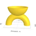 Chậu trồng cây không khí và khay đựng đồ mini đa năng - Thumbnail 1