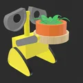 Mô hình in 3D chậu cây WALL-E (Walle Plant Vase) cực đáng yêu - Thumbnail 1