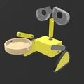 Mô hình in 3D chậu cây WALL-E (Walle Plant Vase) cực đáng yêu - Thumbnail 3