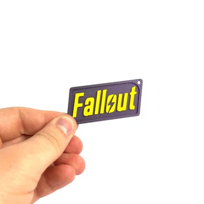 Móc khóa Fallout in 3D – Phụ kiện độc đáo cho fan game