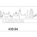 Mô hình trang trí đường chân trời London (London Skyline) cực đẹp - Thumbnail 2