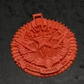 Mô hình in 3D huy hiệu Lực lượng Không quân (Airborne Troops) - Thumbnail 12