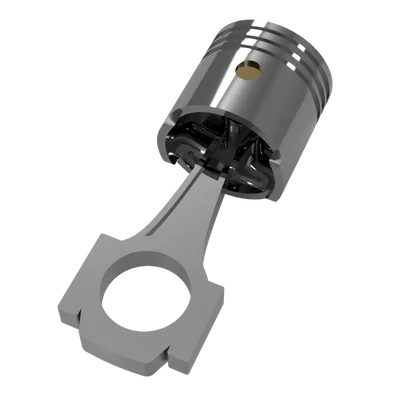 Móc khóa Piston Bielle - Mẫu in 3D cho người đam mê cơ khí