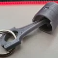 Móc khóa Piston Bielle - Mẫu in 3D cho người đam mê cơ khí - Thumbnail 2