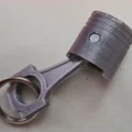 Móc khóa Piston Bielle - Mẫu in 3D cho người đam mê cơ khí - Thumbnail 3