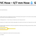 Đầu nhỏ giọt & thanh dẫn cho ống Vinyl/PVC 4/7 mm (1/4") - Thumbnail 5