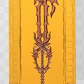 Tranh treo tường nghệ thuật Gazing Eye Key Blade in 3D cực chất - Thumbnail 4