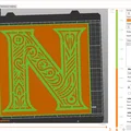 Tạo frottage: chữ N (phiên bản 11) - Thumbnail 2