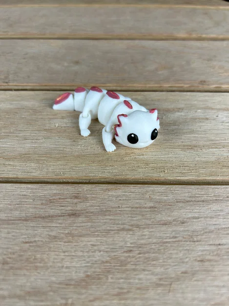 Mô hình 3D Axolotl cử động linh hoạt - Đồ chơi Fidget cực dễ thương - Image 1