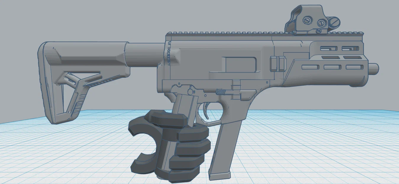 Mô hình súng FGC 6 phụ kiện cho Dummy 13 - File in 3D chất lượng - Image 2