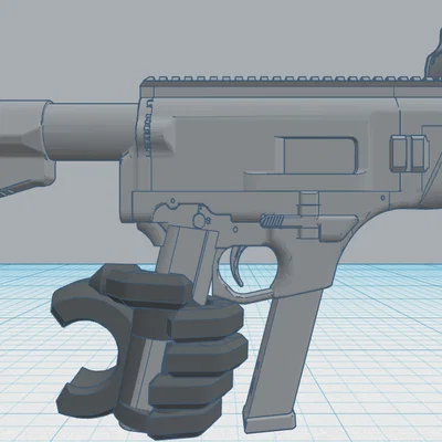 Mô hình súng FGC 6 phụ kiện cho Dummy 13 - File in 3D chất lượng