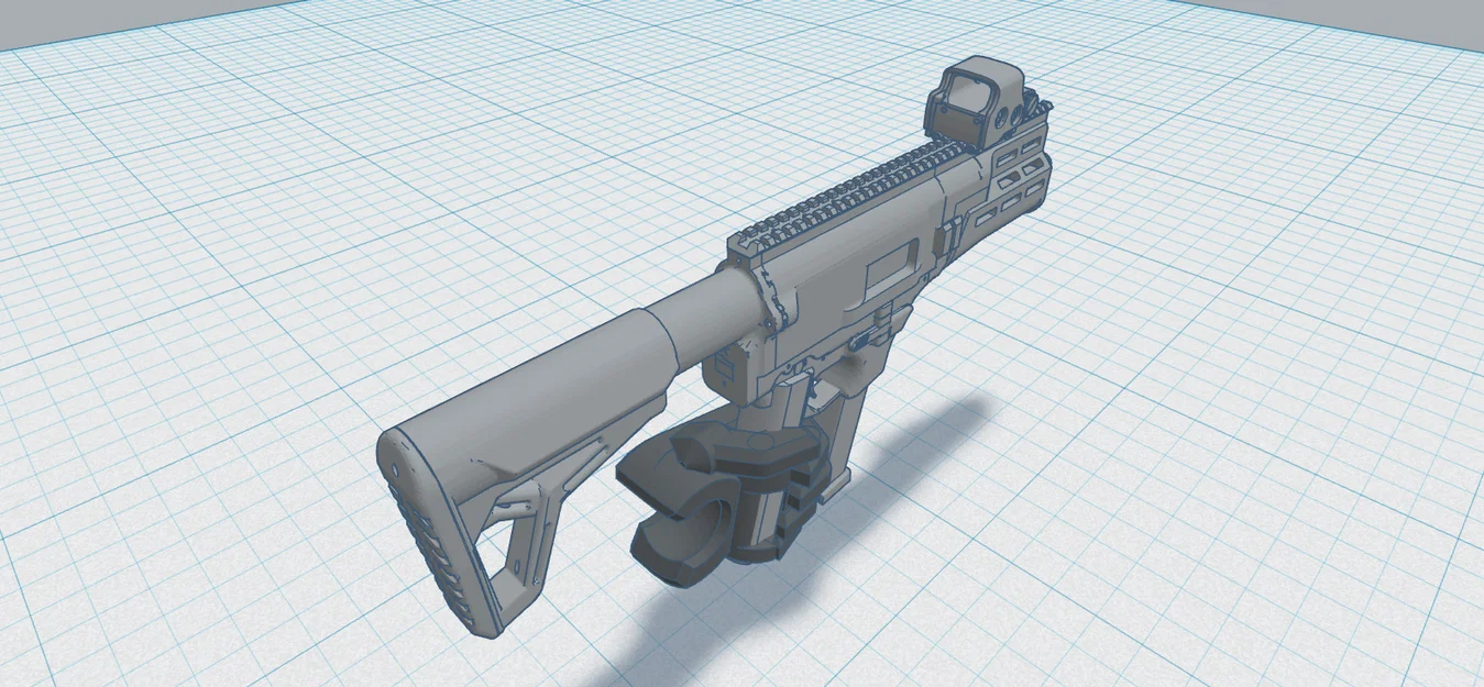 Mô hình súng FGC 6 phụ kiện cho Dummy 13 - File in 3D chất lượng - Image 4