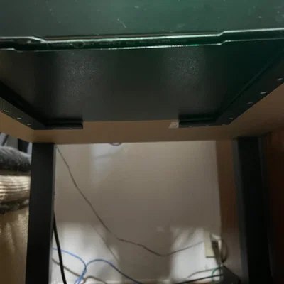 Giá/khay giữ Build Plate (Build Plate holder) modular gắn dưới bàn