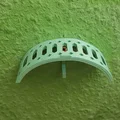 Giá treo tai nghe gắn tường (Headphone Wallholder) có móc giữ dây - Thumbnail 2