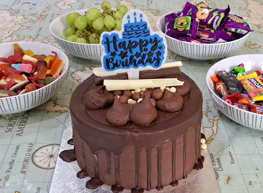 Happy Birthday Cake Topper - Phụ kiện trang trí bánh sinh nhật độc đáo - Image 1