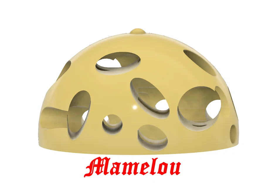 Mamelou - Fromage de Femme (fusion360) - Mẫu 3D - Image 1
