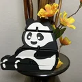 Mô hình Gấu Trúc Khớp Nối Articulated Fidget Đáng Yêu In 3D - Thumbnail 1