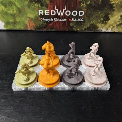 Khay Đựng Mô Hình Nhiếp Ảnh Gia Cho Board Game Redwood