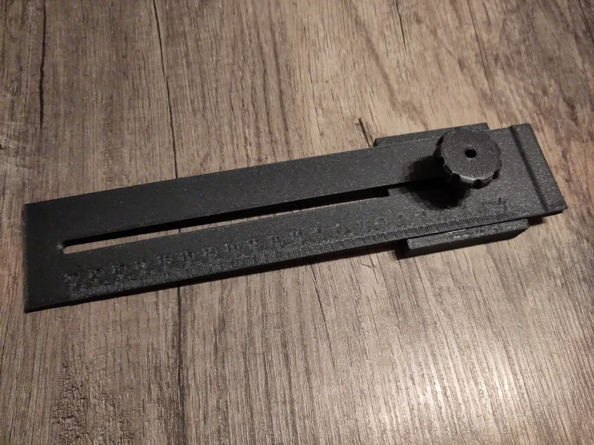Thước đánh dấu chính xác (Marking Gauge) 200mm tự in 3D tiện dụng - Image 2