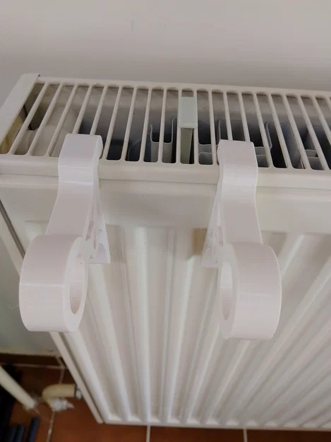 Móc treo đồ thông minh gắn lò sưởi Radiator Hanger (phiên bản 24mm) - Image 7