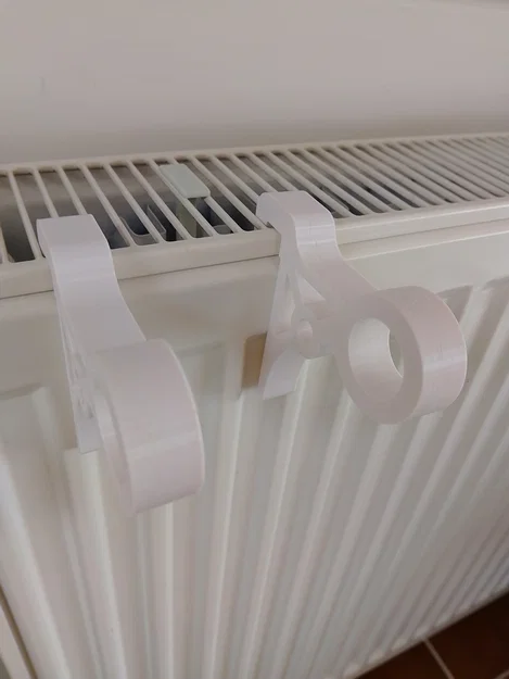 Móc treo đồ thông minh gắn lò sưởi Radiator Hanger (phiên bản 24mm) - Image 8