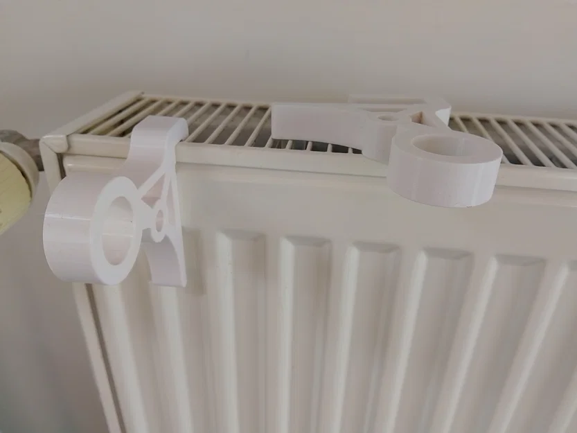 Móc treo đồ thông minh gắn lò sưởi Radiator Hanger (phiên bản 24mm) - Image 9